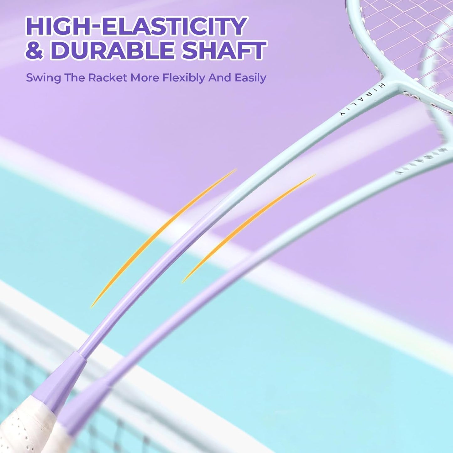 Complete Badminton Set – 2/4 Lightweight Rackets, Shuttlecocks & Carrying Bag for Backyard Fun with Family & Kids