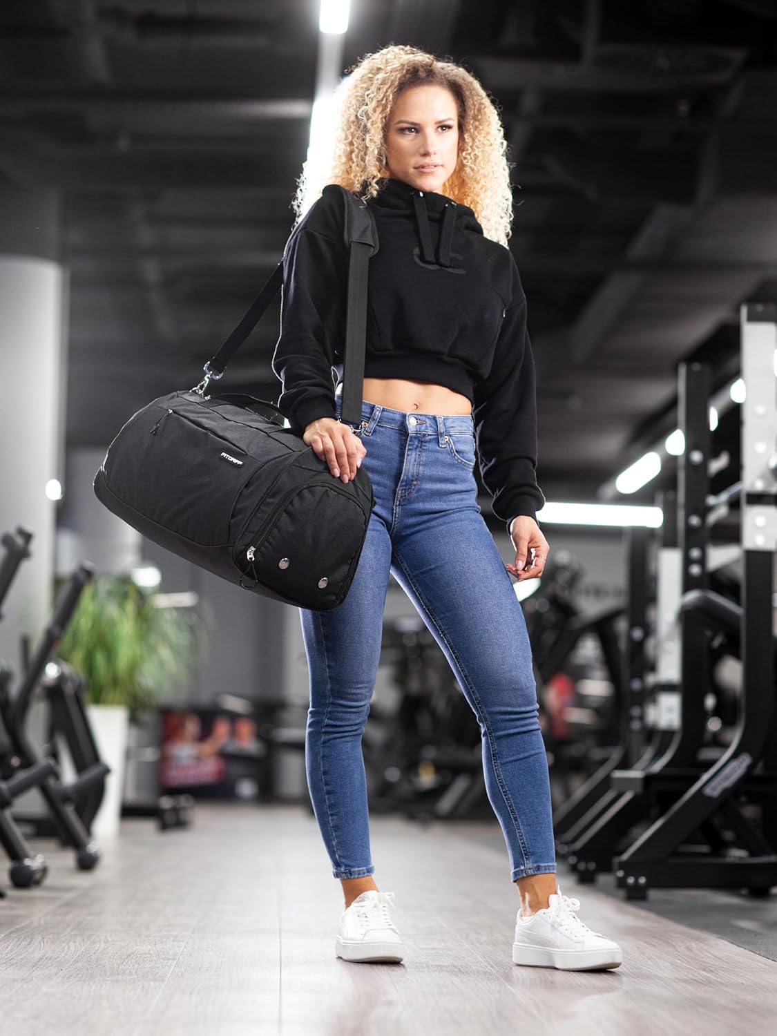 ® Gym Bag for Men & Women with Shoe & Wet Compartment - Duffle Bag for Travel, Sports, Fitness & Workout