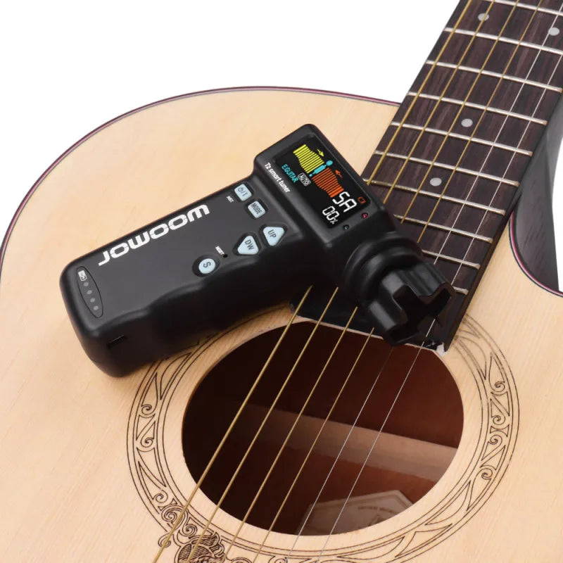 Multi-Function Smart Guitar Tuner & String Winder – Rechargeable Chromatic Tuning for Guitar and Ukulele