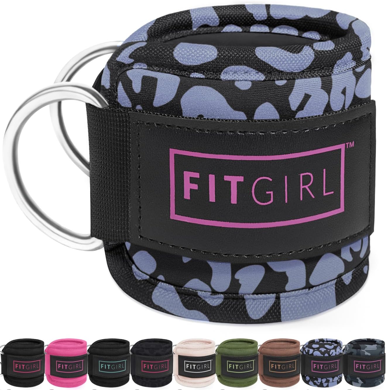 Cable Machine Ankle Strap – Glute & Leg Workout Cuff for Kickbacks, Hip Abductions, and Leg Extensions