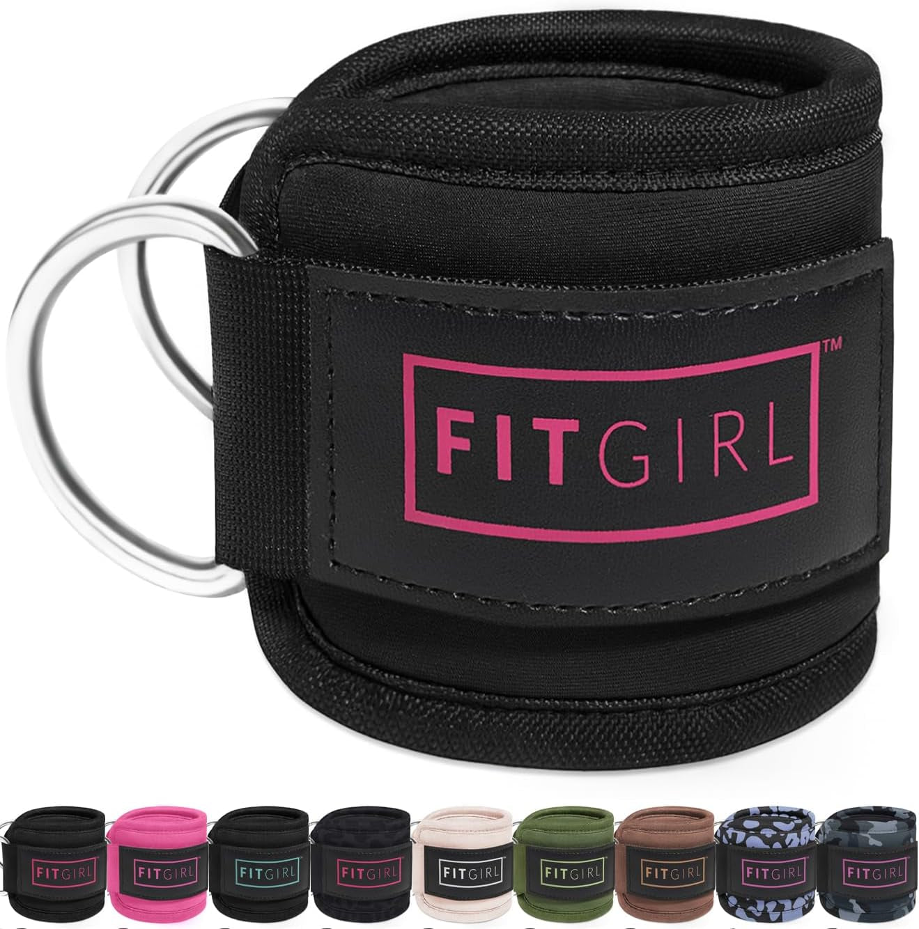 Cable Machine Ankle Strap – Glute & Leg Workout Cuff for Kickbacks, Hip Abductions, and Leg Extensions
