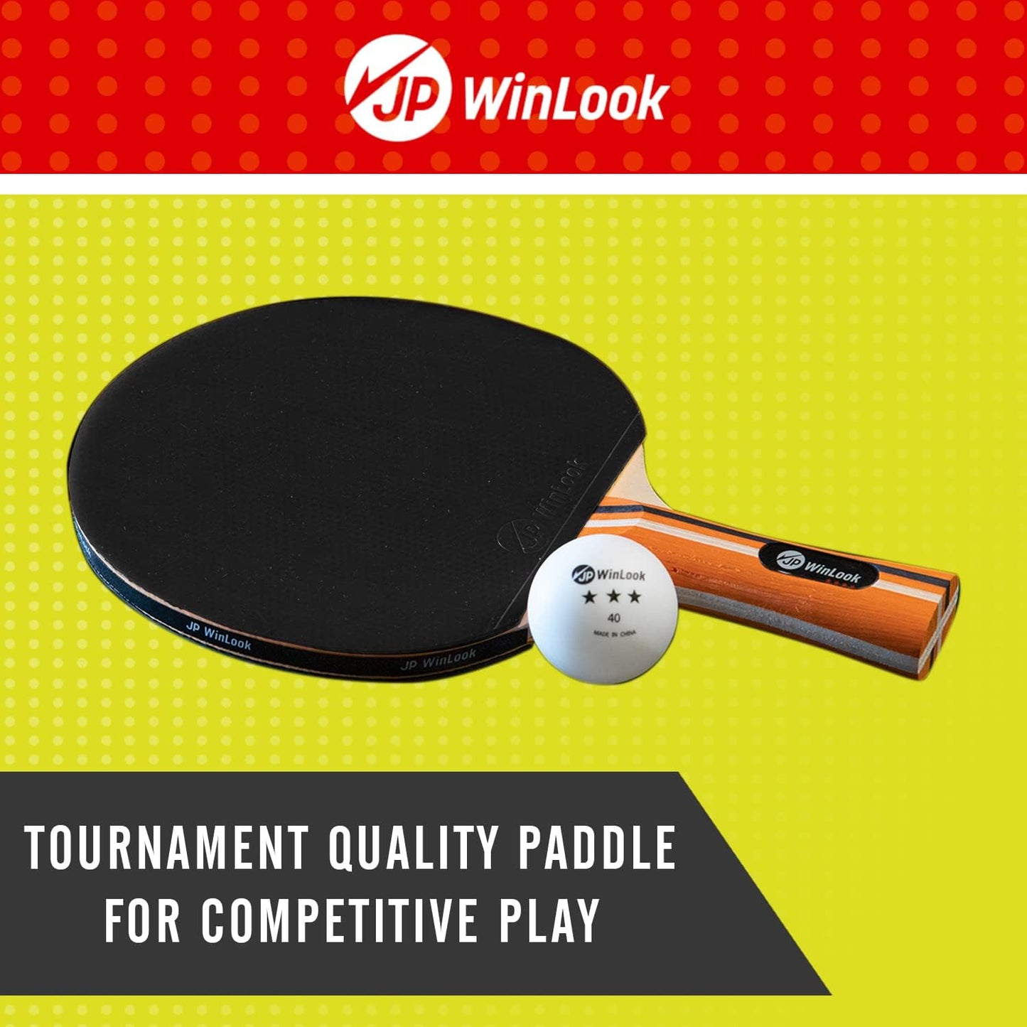 Professional Ping Pong Paddle Set – Portable Table Tennis Rackets with Case & Balls, Premium Indoor & Outdoor Player Kit