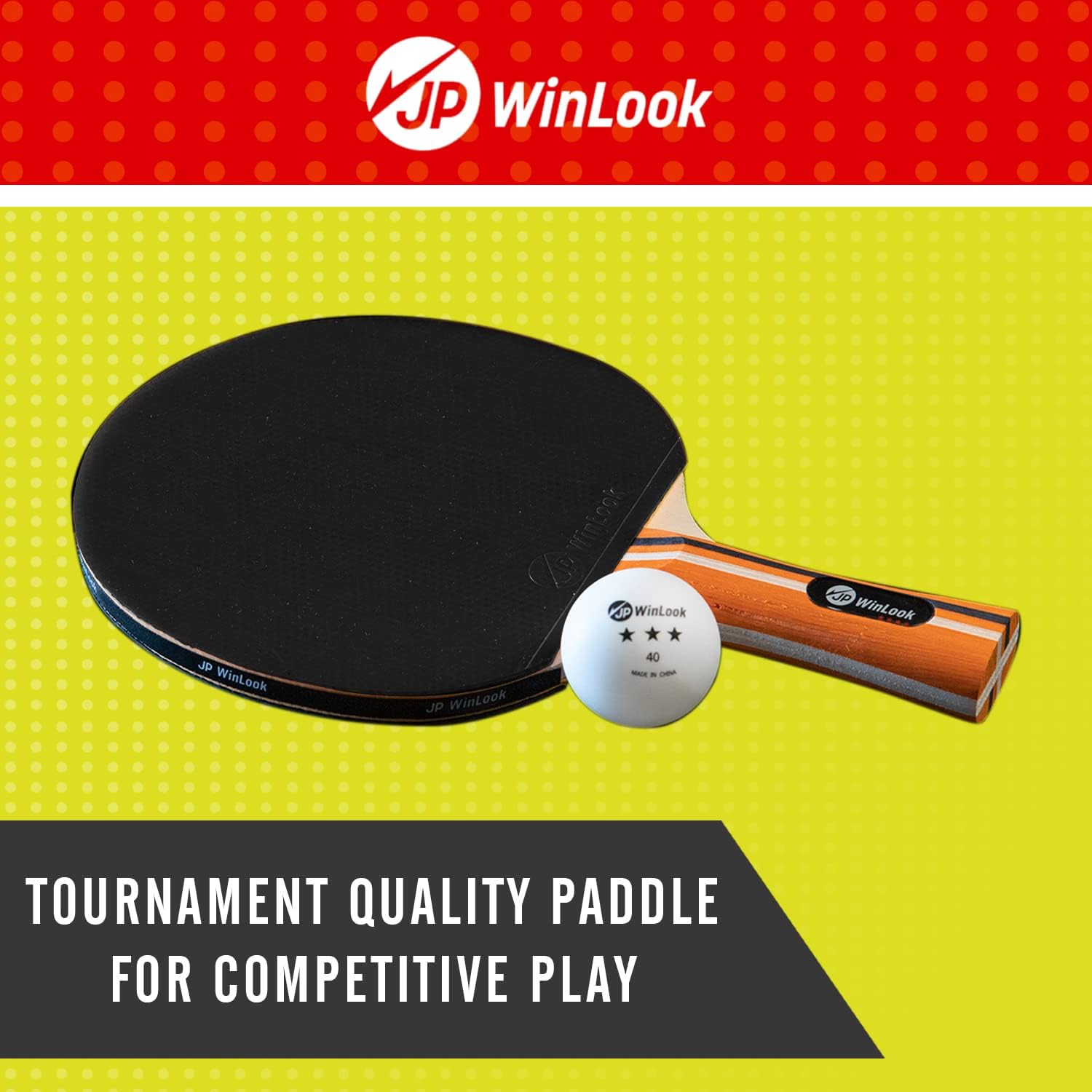 Professional Ping Pong Paddle Set – Portable Table Tennis Rackets with Case & Balls, Premium Indoor & Outdoor Player Kit