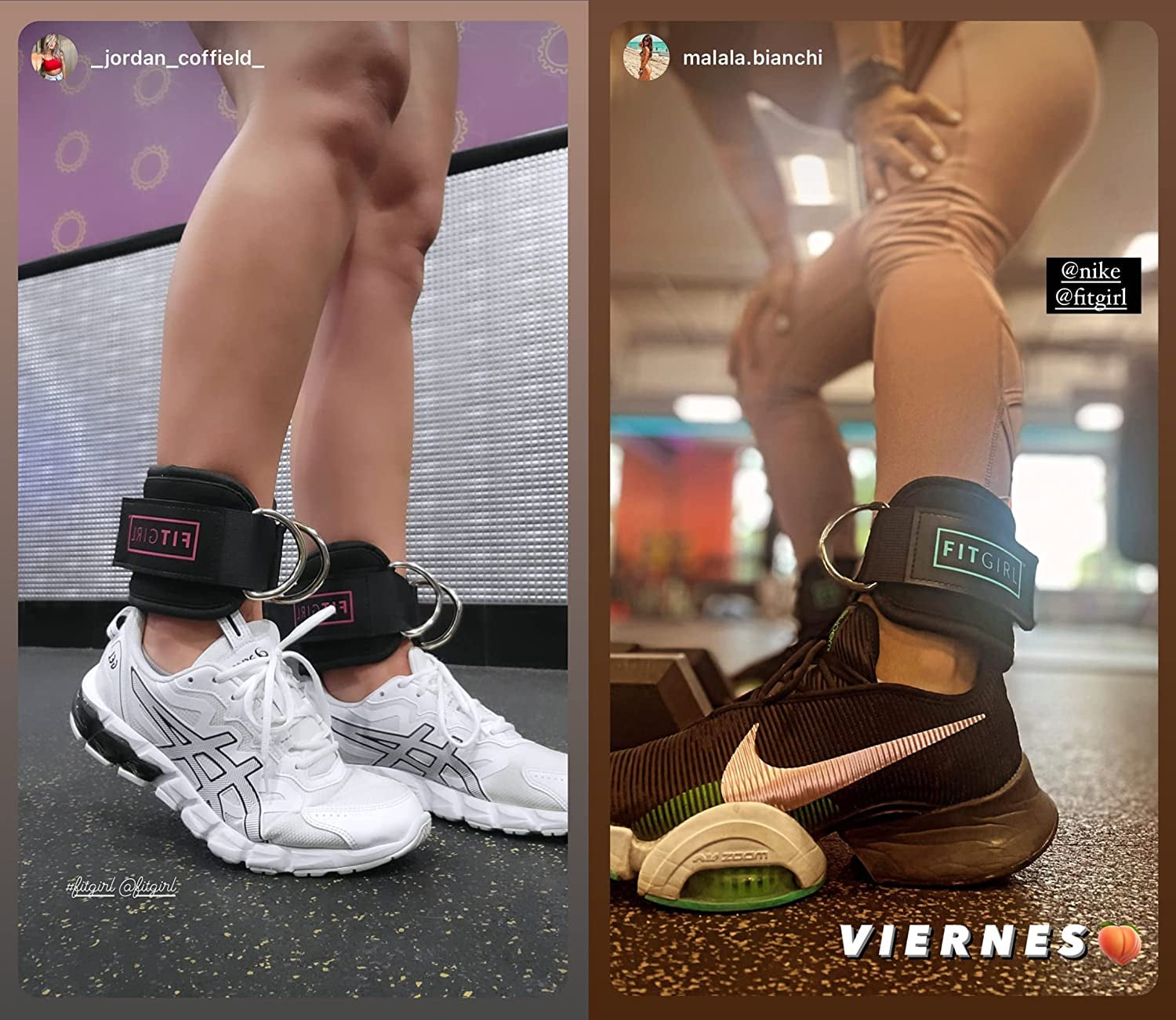 Cable Machine Ankle Strap – Glute & Leg Workout Cuff for Kickbacks, Hip Abductions, and Leg Extensions