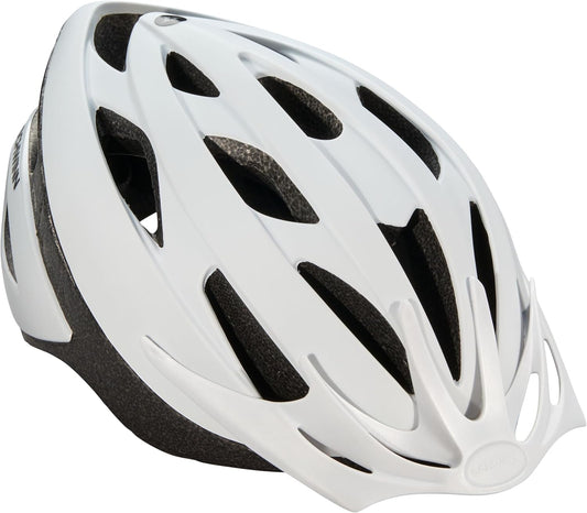 Thrasher Bike Helmet for Adults – Adjustable Dial, Ventilated, Padded, with Visor & Optional Light | Fits 58–62 cm (Ages 14+)